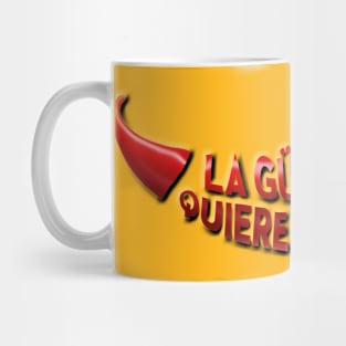 Guera Quiere Chile Design Mug